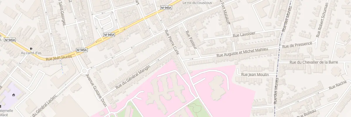 Plan du 36 Rue Pierre Curie à Armentières