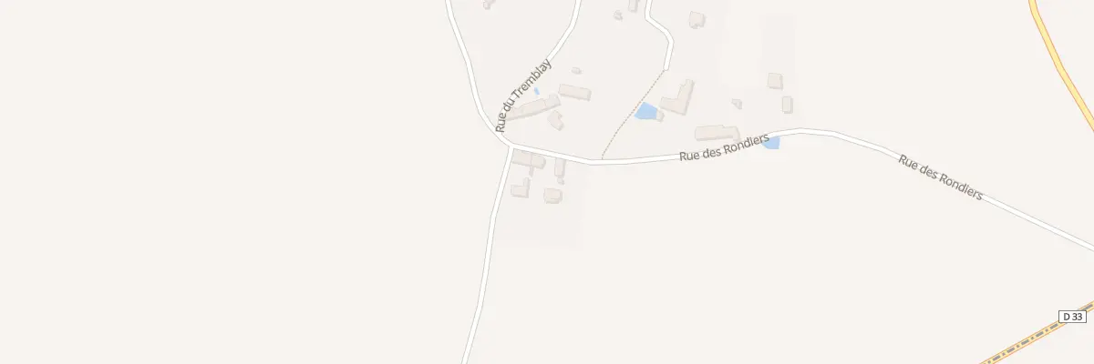 Plan du 4 Rue des Rondiers à Chevry-sous-le-Bignon
