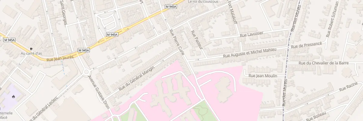 Plan du 38 Rue Pierre Curie à Armentières