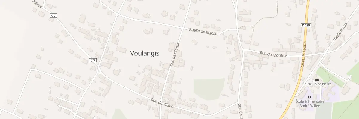 Plan du 60 Rue de l’Orme à Voulangis