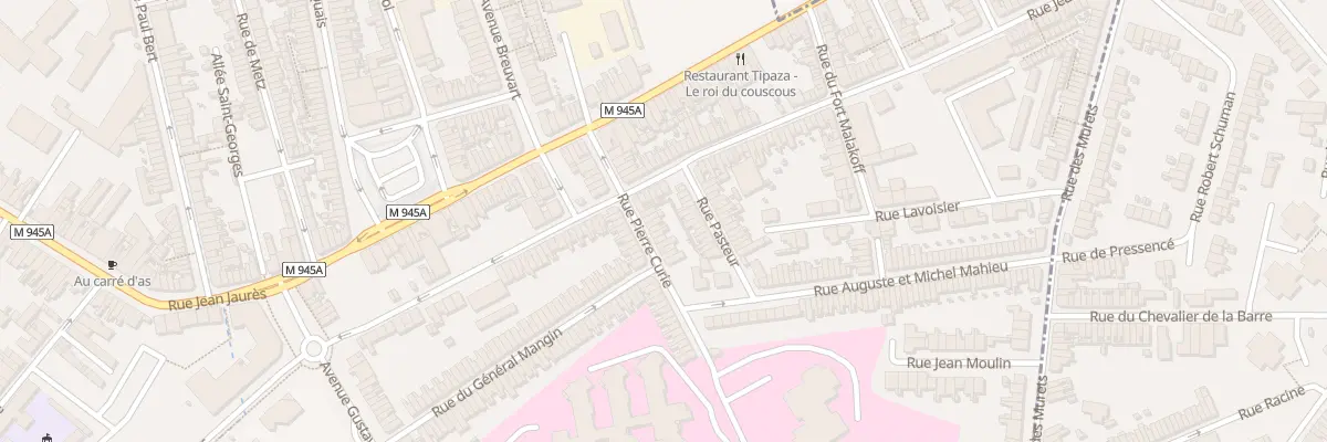 Plan du 11 Rue Pierre Curie à Armentières