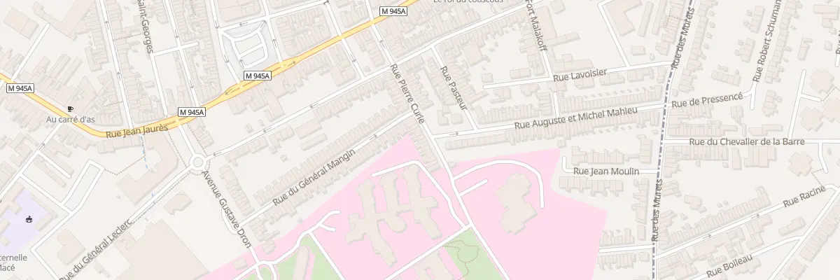 Plan du 40 Rue Pierre Curie à Armentières