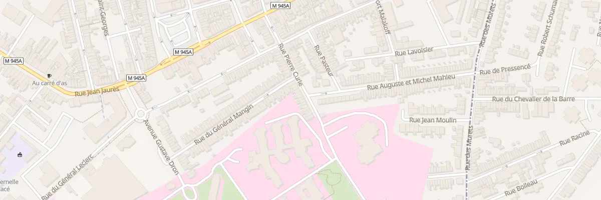 Plan du 42 Rue Pierre Curie à Armentières