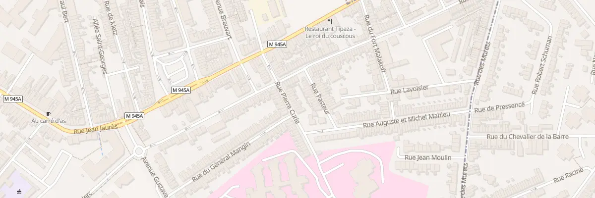 Plan du 15 Rue Pierre Curie à Armentières