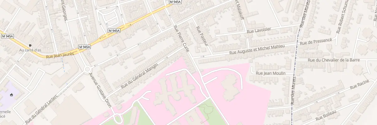 Plan du 44 Rue Pierre Curie à Armentières