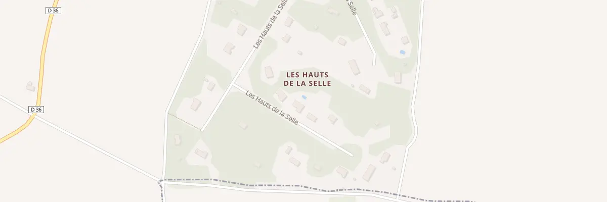 Plan du 60 Les Hauts de la Selle à La Selle-sur-le-Bied