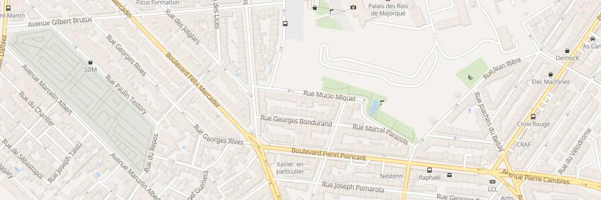 Plan du 16 Rue Miguel Mucio à Perpignan