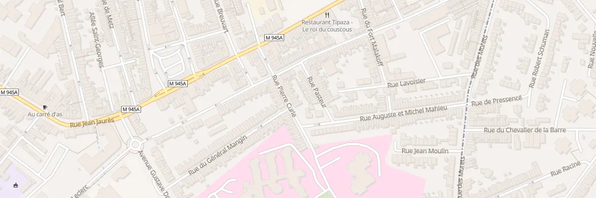 Plan du 21 Rue Pierre Curie à Armentières