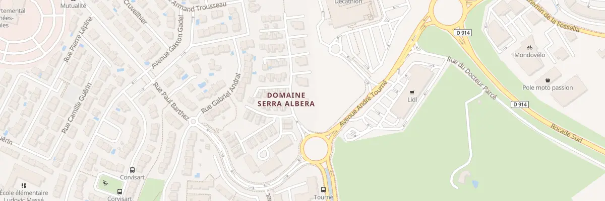 Plan du 30 Rue Docteur Francis Montane à Perpignan