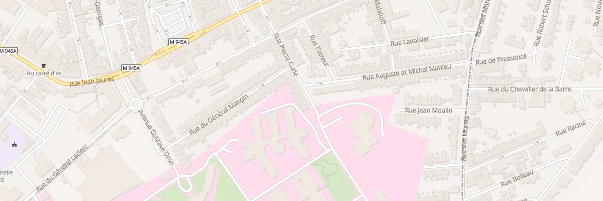 Plan du 50 Rue Pierre Curie à Armentières