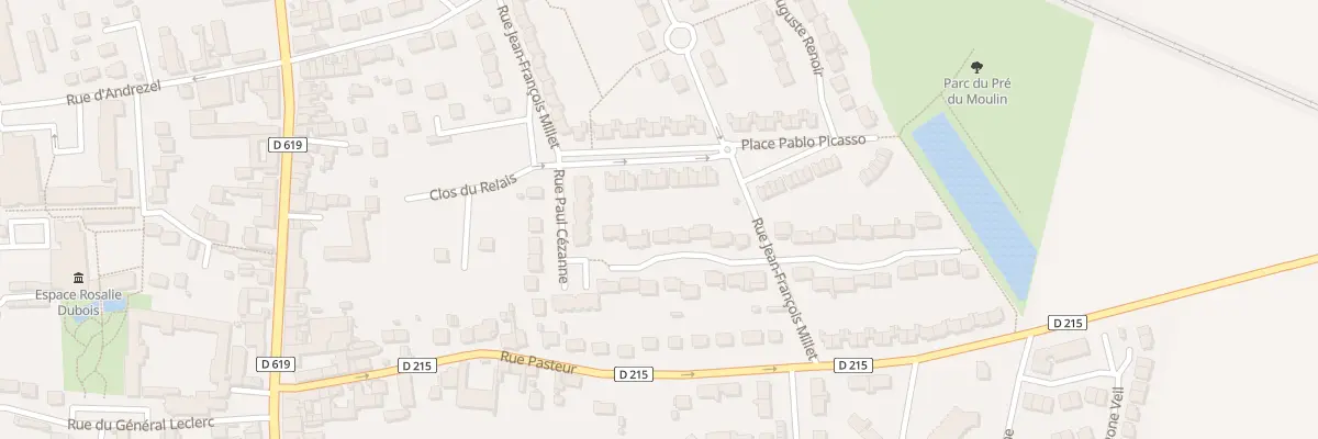 Plan du 10 Rue Paul Cézanne à Mormant