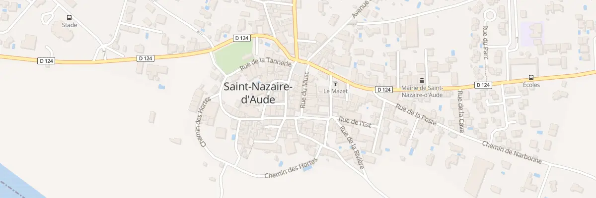Plan du 52 Rue du Musc à Saint-Nazaire-d’Aude