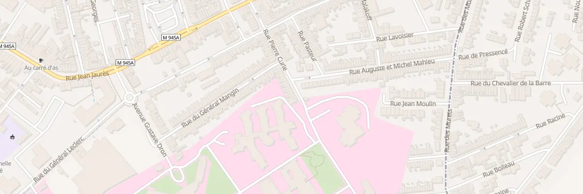Plan du 52 Rue Pierre Curie à Armentières