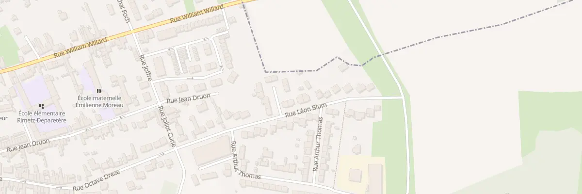 Plan du 37 Rue Léon Blum à Pont-à-Vendin