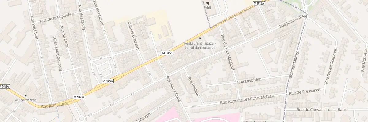 Plan du 103 Rue Jeanne d’Arc à Armentières
