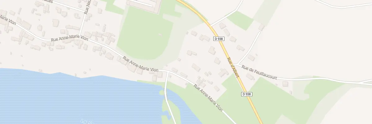 Plan du 6 Rue Anne-Marie Vion à Cléry-sur-Somme