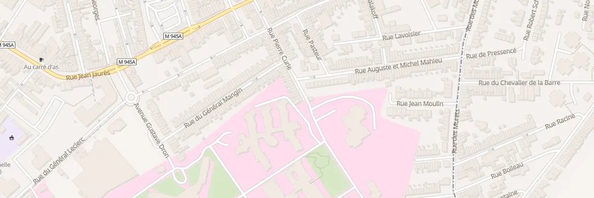 Plan du 54 Rue Pierre Curie à Armentières