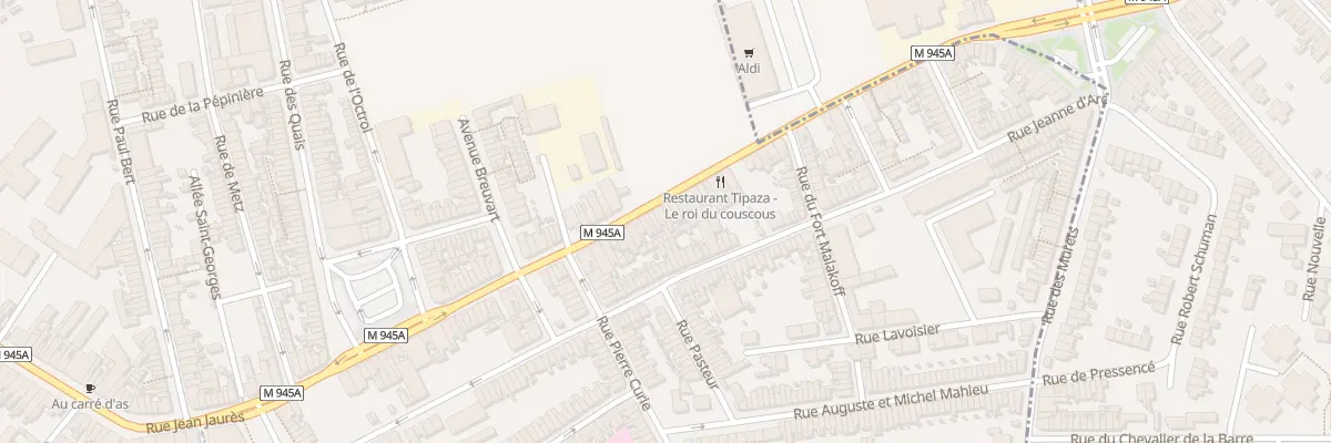 Plan du 84 Rue des Deportes à Armentières