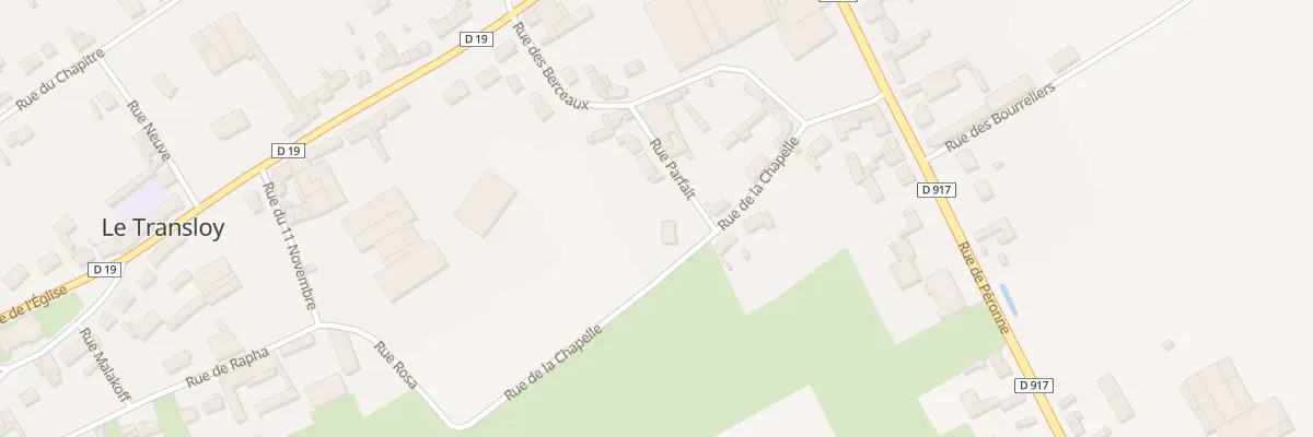 Plan du 8 Rue Parfait au Transloy