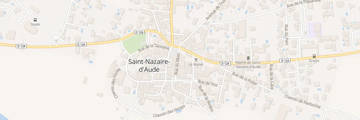 Plan du 32 Rue du Musc à Saint-Nazaire-d’Aude
