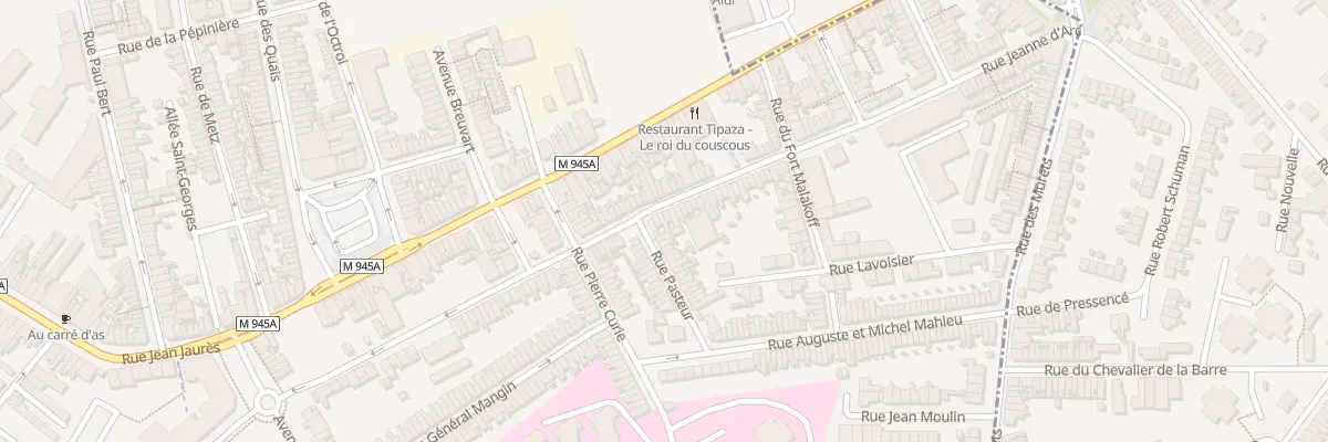 Plan du 116 Rue Jeanne d’Arc à Armentières
