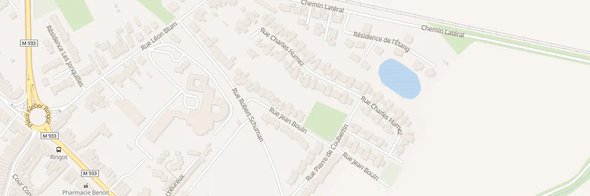 Plan du 8 Rue Jean Bouin à La Chapelle-d’Armentières