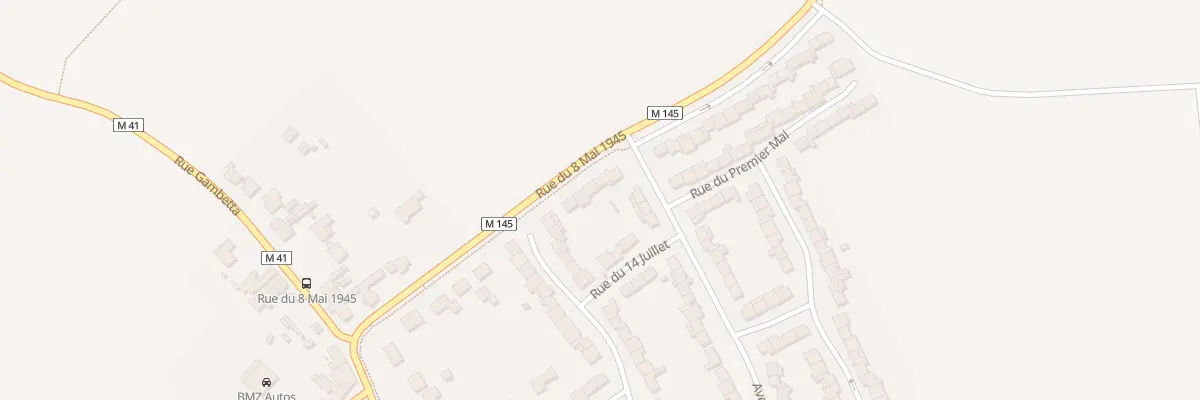 Plan du 200 Rue du Huit Mai à Sainghin-en-Weppes