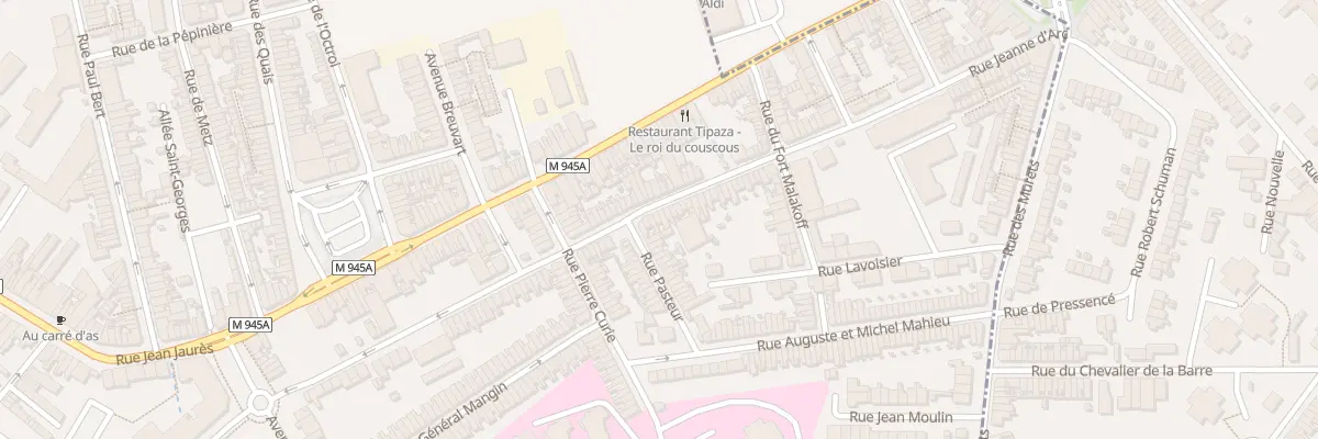 Plan du 118 Rue Jeanne d’Arc à Armentières