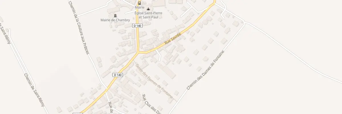 Plan du 4 Cour Verte à Chambry