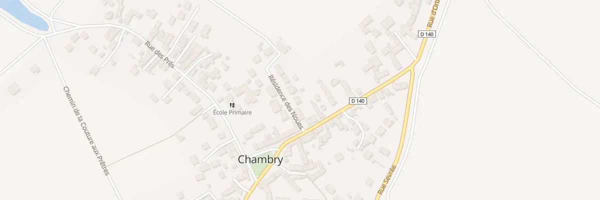 Plan du 9 Rue Res les Noues à Chambry