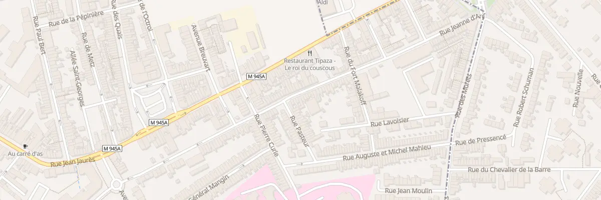 Plan du 120 Rue Jeanne d’Arc à Armentières