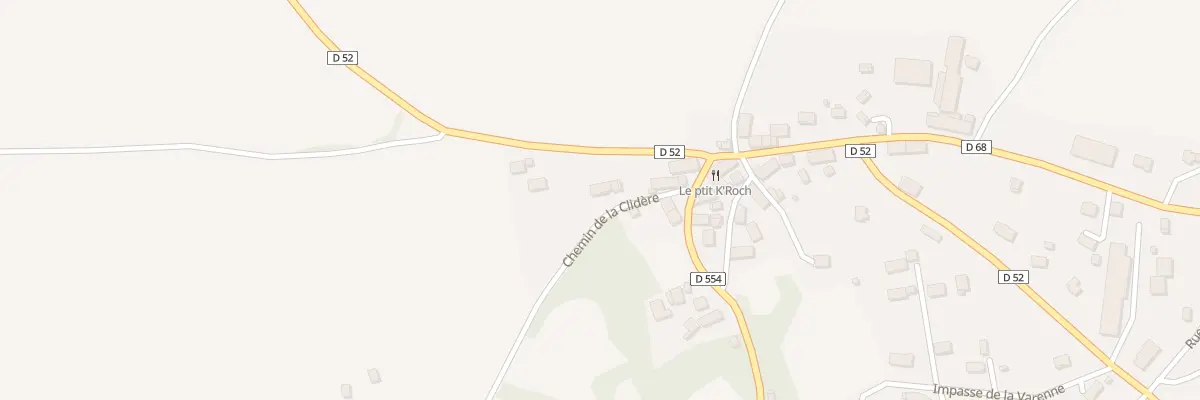 Plan du 8 Chem de la Clidère à Ceyssat