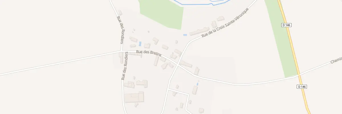 Plan du 10 Rue des Bretins à Chevry-sous-le-Bignon