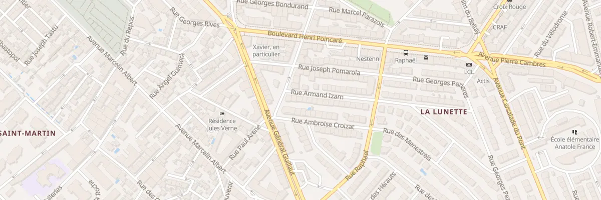 Plan du 6 Rue Armand Izarn à Perpignan