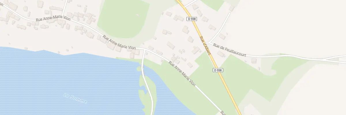 Plan du 4 Rue Anne-Marie Vion à Cléry-sur-Somme