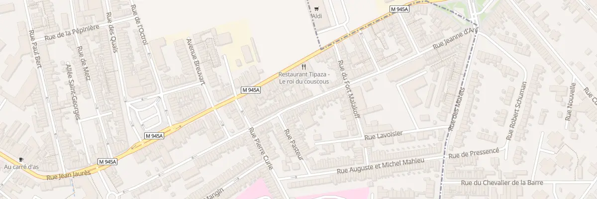 Plan du 117 Rue Jeanne d’Arc à Armentières