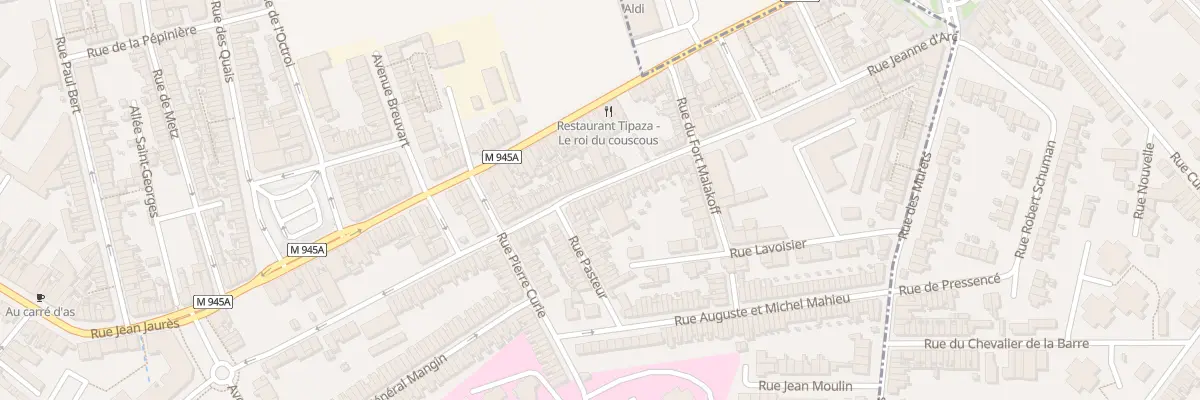 Plan du 124 Rue Jeanne d’Arc à Armentières