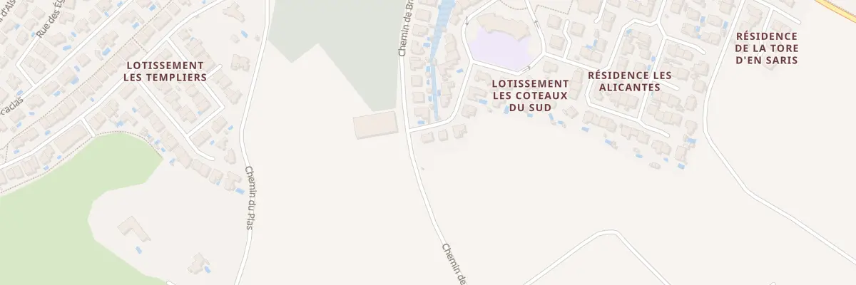 Plan du 12 Rue des Muscats à Bages