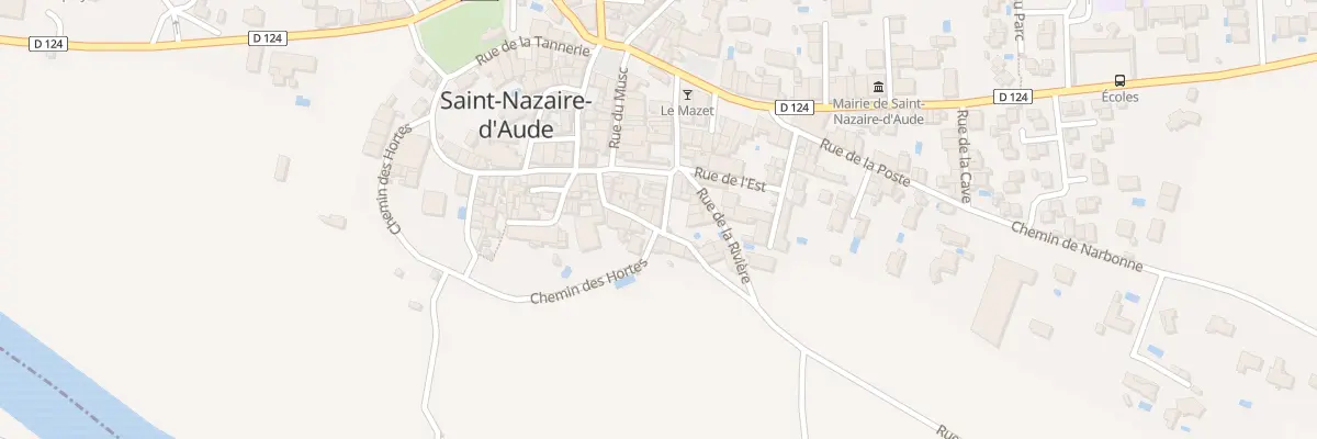 Plan du 113 Rue du Calvaire à Saint-Nazaire-d’Aude