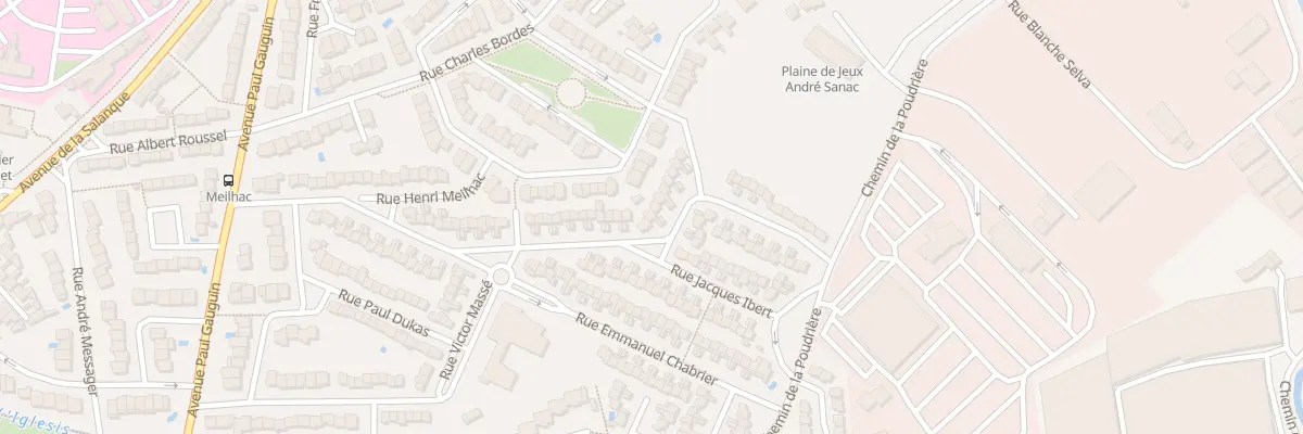 Plan du 1 Rue Olivier Métra à Perpignan