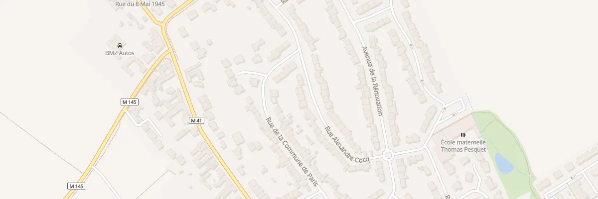 Plan du 161 Rue Alexandre Cocq à Sainghin-en-Weppes
