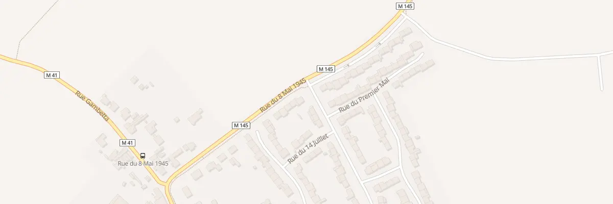 Plan du 220 Rue du Huit Mai à Sainghin-en-Weppes