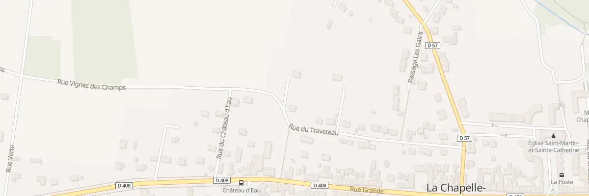 Plan du 270 Rue du Traveteau à La Chapelle-Gauthier