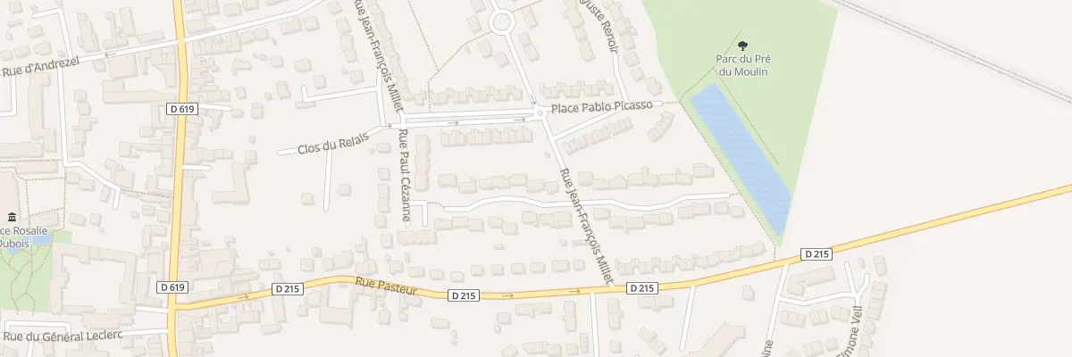 Plan du 4 Rue Paul Cézanne à Mormant