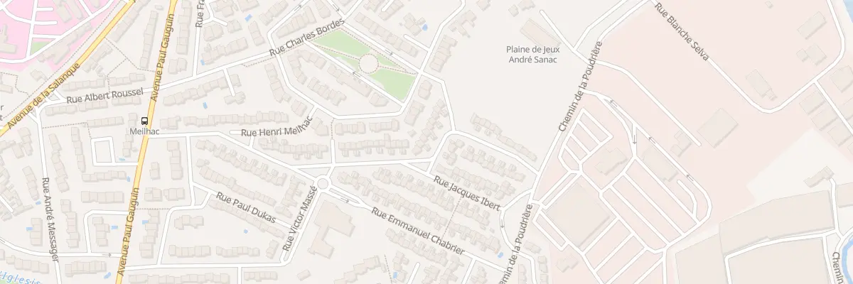 Plan du 3 Rue Olivier Métra à Perpignan
