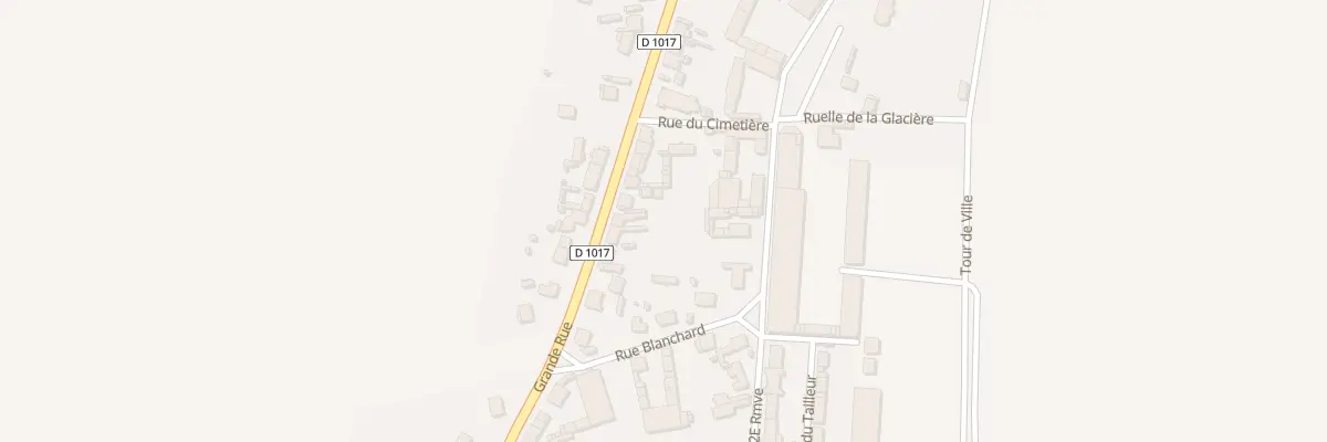Plan du 14 Gr Grande Rue à Villers-Carbonnel