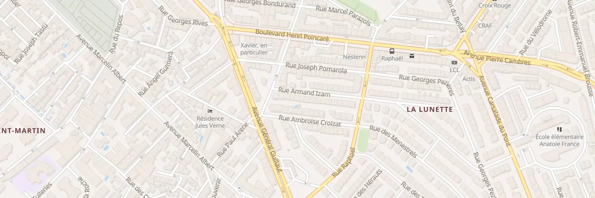 Plan du 10 Rue Armand Izarn à Perpignan