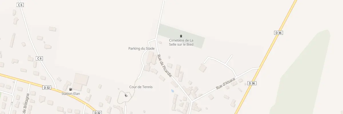 Plan du 12 Rue de Picardie à La Selle-sur-le-Bied