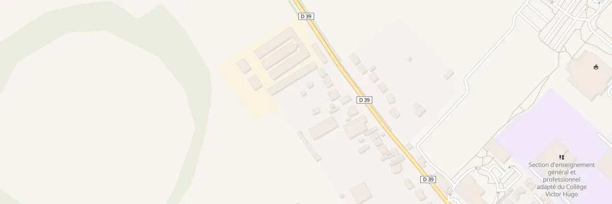 Plan du 106 Av Barbusse à Harnes