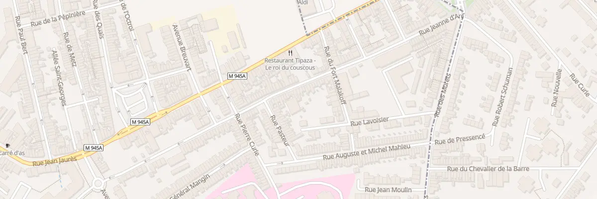Plan du 132 Rue Jeanne d’Arc à Armentières